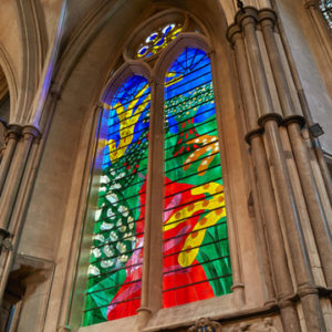 Westminster Abbey Queen's Window David Hockney