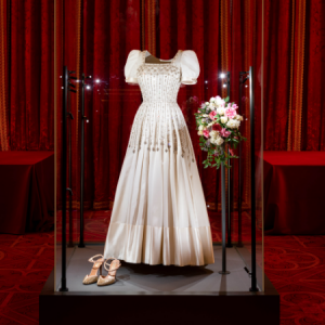 Princess Beatrice of York’s wedding dress goes on display at Windsor Castle