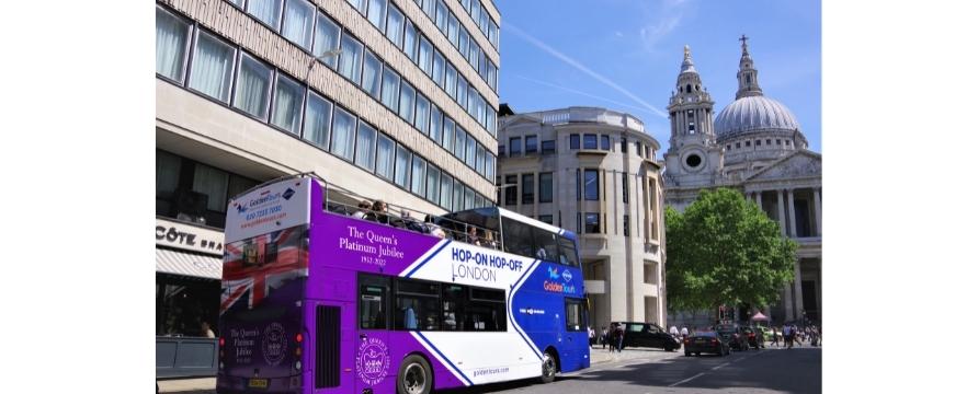 Hop-On Hop-Off London Bus Tour, Golden Tours