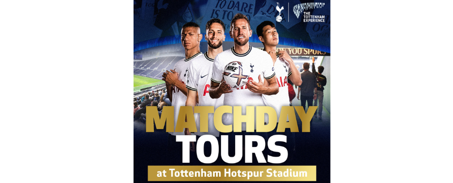 Tottenham Hotspur FC Stadium Tour and Museum Tickets 2FOR1 Offers