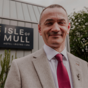 Marc Adams General Manager Isle of Mull Hotel