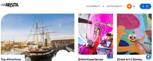 Visit Bristol website