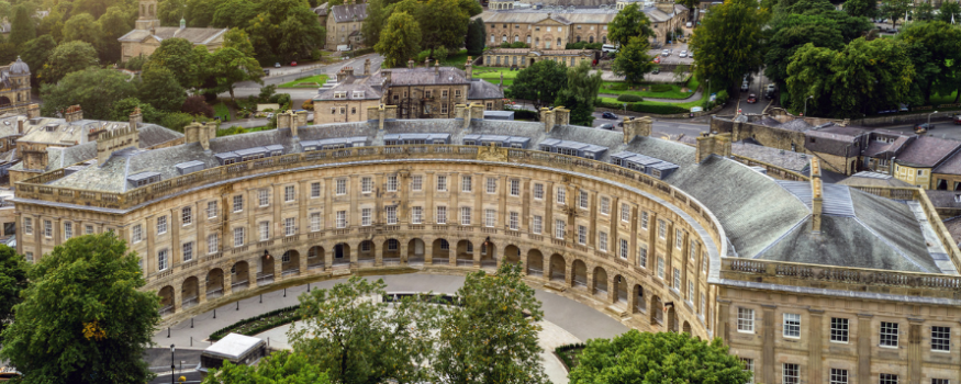 Buxton Crescent Exterior