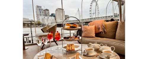 Uber Boat by Thames Clippers Afternoon Tea